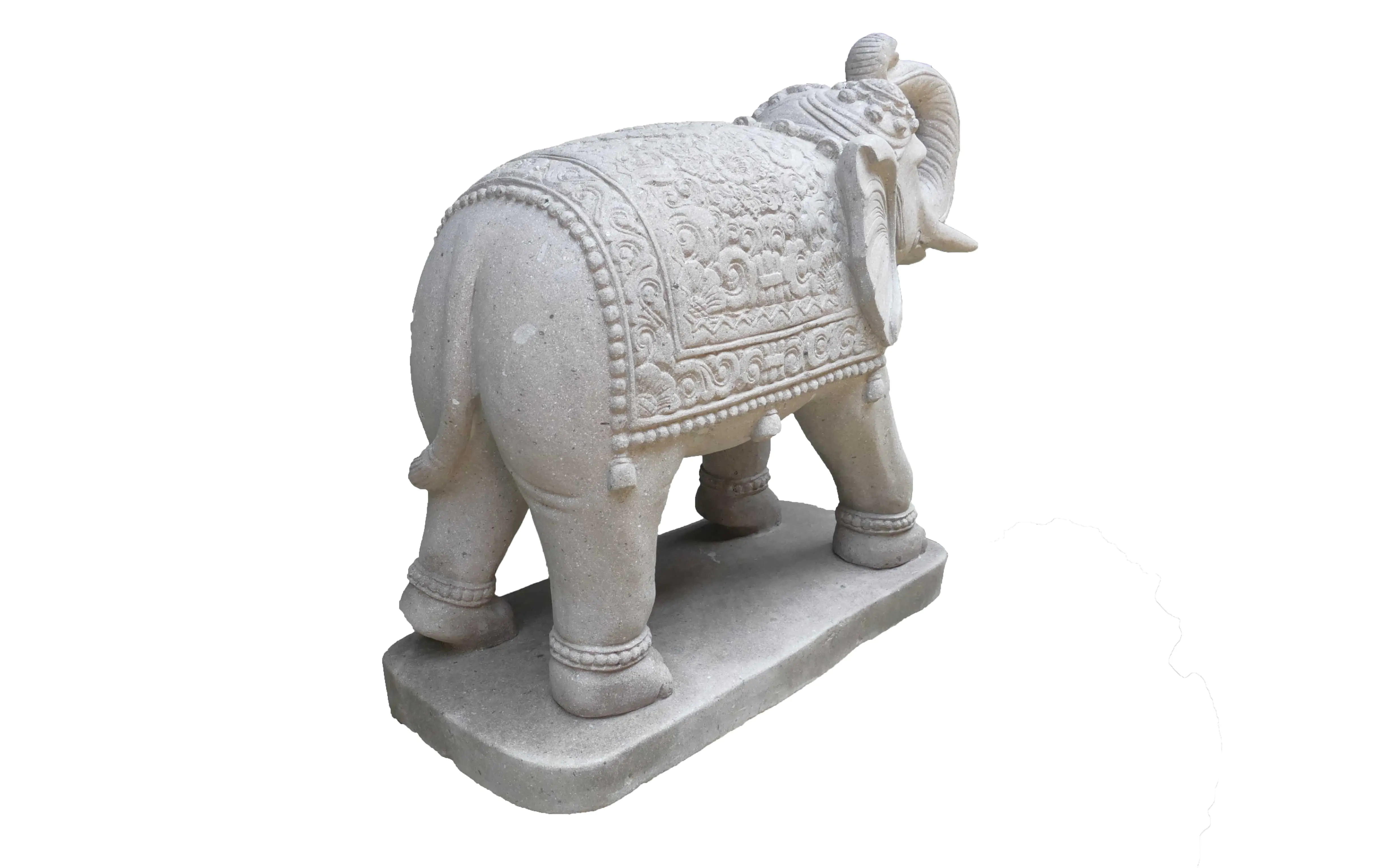  Product image 3 of the product “Indian elephant length approx.100cm, head facing right and right foot forward ”